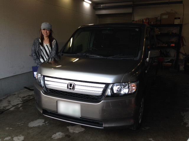 ★モビリオスパイク 待望のお納車となりました!★(白石店)_c0161601_1918395.jpg