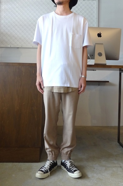 【bukht】LONG TANKTOP -WAFFLE- のサイズ感_a0319662_15374635.jpg