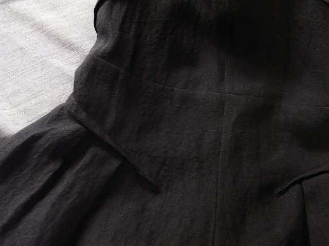 　LG-D01...classic blacklinen dress,detail,size_f0352385_1824357.jpg