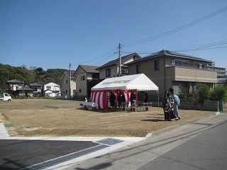 地鎮祭　　　　　　　　ｂｙ営業部：篠田　　　_f0190020_853477.jpg