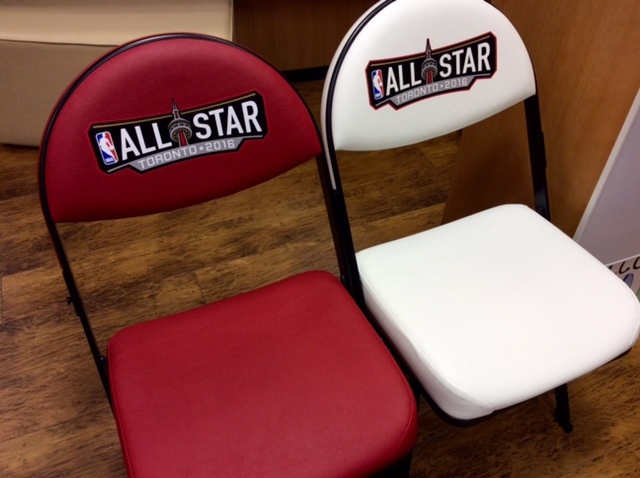 NBA ALLSTARチェア 2025 NBA All-Star Game X-Frame Courtside Folding Chair