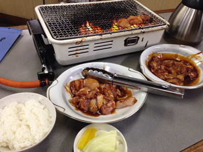 初めての鶏焼肉@前島食堂♪_d0170639_17314260.jpg