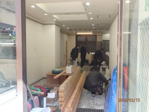 cut & STAND BAR BER SHOP 仙台榴岡 店舗工事_e0357165_10283124.jpg