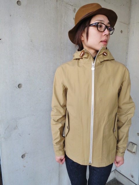 お陰様で各色・残り1枚づつ。。。Gloverall HOODED ZIP PARKA JACKET (UK Limited MODEL)_d0152280_11354868.jpg