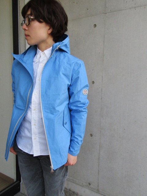 お陰様で各色・残り1枚づつ。。。Gloverall HOODED ZIP PARKA JACKET (UK Limited MODEL)_d0152280_11421937.jpg