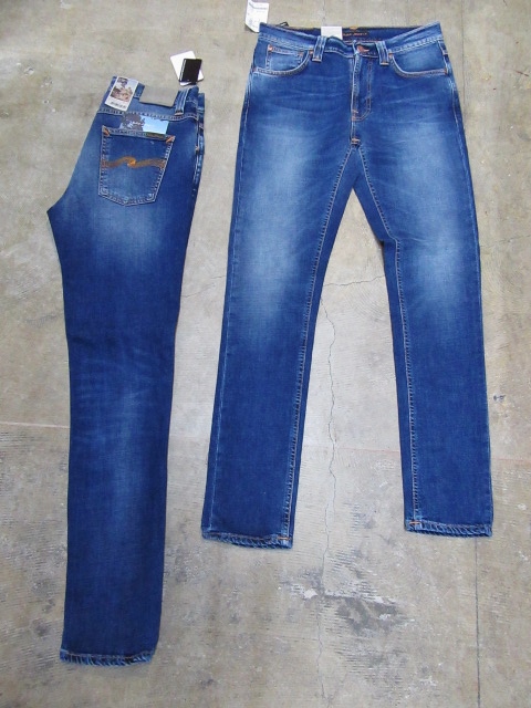 色落ち◎ 形◎ 雰囲気◎　NUDIE JEANS ･･･ LEAN DEAN (NEWカラー)！★！_d0152280_3212356.jpg