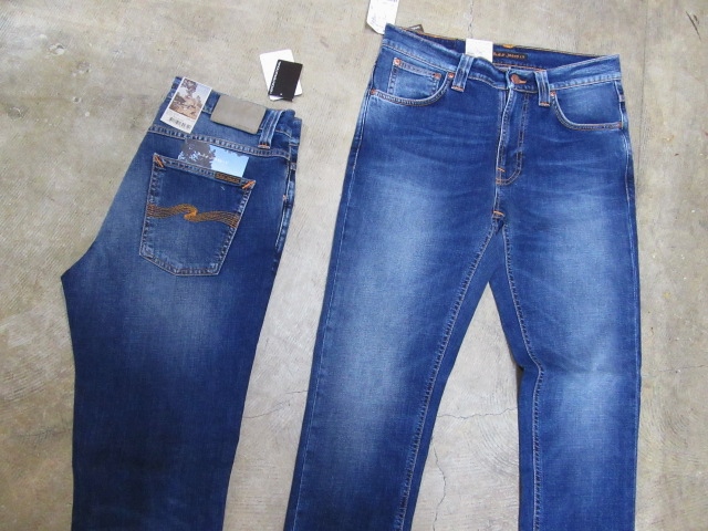 色落ち◎ 形◎ 雰囲気◎　NUDIE JEANS ･･･ LEAN DEAN (NEWカラー)！★！_d0152280_3213023.jpg