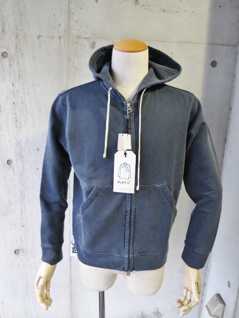 GW前に個人的に推し!なPARKA が再入荷です。。。Kato 後染めW ZIP PARKA!★!_d0152280_4445250.jpg