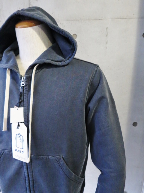 GW前に個人的に推し!なPARKA が再入荷です。。。Kato 後染めW ZIP PARKA!★!_d0152280_4452551.jpg