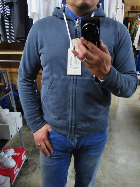 GW前に個人的に推し!なPARKA が再入荷です。。。Kato 後染めW ZIP PARKA!★!_d0152280_4471691.jpg