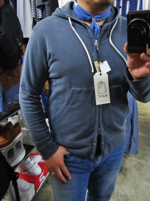 GW前に個人的に推し!なPARKA が再入荷です。。。Kato 後染めW ZIP PARKA!★!_d0152280_447792.jpg