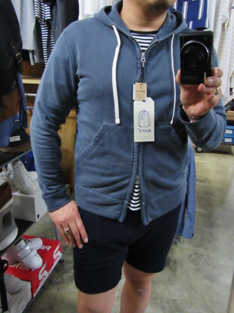 GW前に個人的に推し!なPARKA が再入荷です。。。Kato 後染めW ZIP PARKA!★!_d0152280_448149.jpg