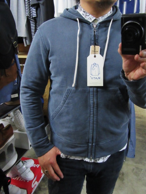 GW前に個人的に推し!なPARKA が再入荷です。。。Kato 後染めW ZIP PARKA!★!_d0152280_4485038.jpg