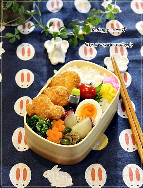 チキンカツ弁当と~♪_f0348032_14081381.jpg