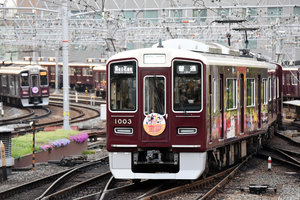 (( へ(へ゜ω゜)へ　＜ 山陽6000系試運転in阪急_f0014380_0473613.jpg