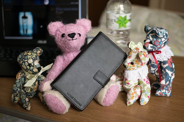病室でMNP開通を見守るテディベアたち_d0353489_1912654.jpg