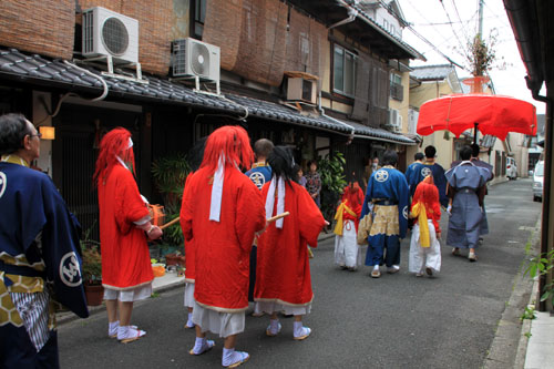 玄武神社　やすらい祭_e0048413_21552617.jpg