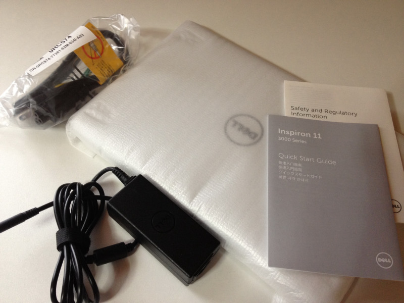 Dell Inspiron 11 3000 価格.com限定モデル　その１_f0206425_16301747.jpg