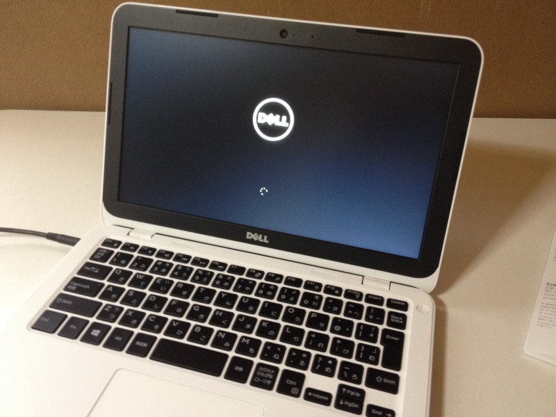 Dell Inspiron 11 3000 価格.com限定モデル　その１_f0206425_16362843.jpg