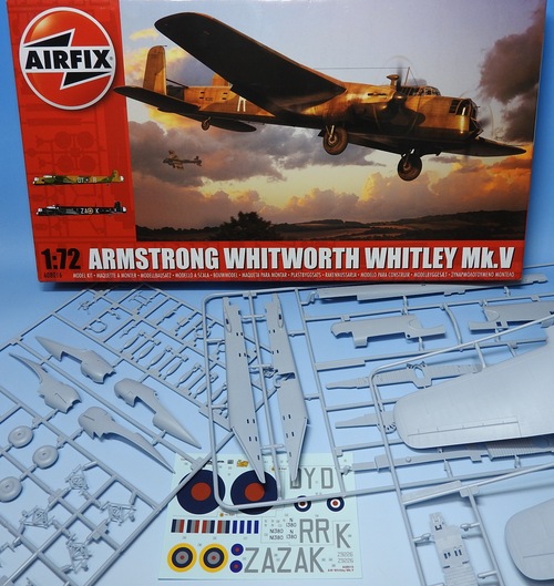 ブログ版「素組で行こう」1:エアフィックス1/72AWホイットレー ブログ版「素組で行こう」1:エアフィックス1/72AWホイットレー