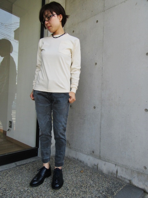 今時期に活躍・大! Military LONG TEE (Indigo 染め)_d0152280_11591245.jpg
