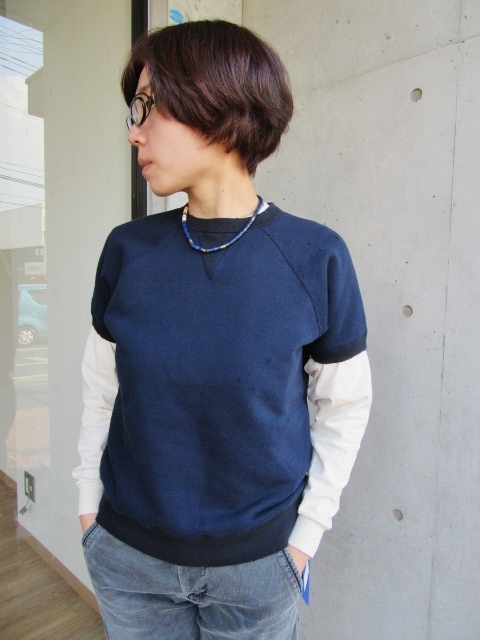 今時期に活躍・大! Military LONG TEE (Indigo 染め)_d0152280_1202113.jpg