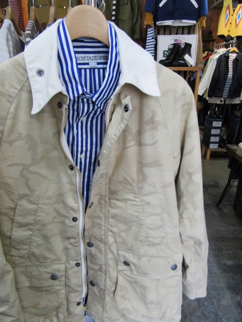 今春夏・最期の刺客的1枚。。。Barbour　CAMO RIPSTOP BEDAIL SL JACKET！★！ (訂正版)_d0152280_123821100.jpg