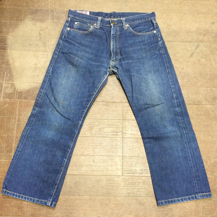 1970's BISON 国産デニム : 古道具丸村~希少な日本製古着と古道具~ 1970's BISON 国産デニム : 古道具丸村~希少な日本製古着と古道具~