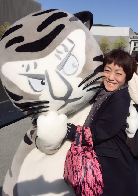 トラりん(尾形光琳「竹虎図」がモチーフ)に会えた♪:明日から京都国立博物館で開催の「禅 -心をかたちに-」内覧会へ_d0339885_21290311.jpg