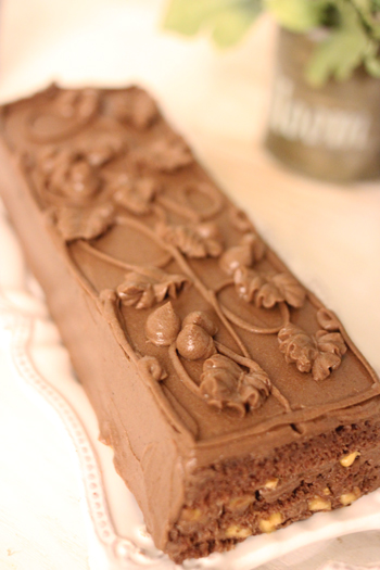 トップス チョコレートケーキ風 キャラチャコ