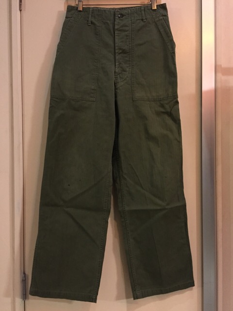 4月13日(水)大阪店ヴィンテージ入荷!#7 U.S.ARMY編!M-43,M-47HBT&ダブルステッチチノ!!_c0078587_34784.jpg