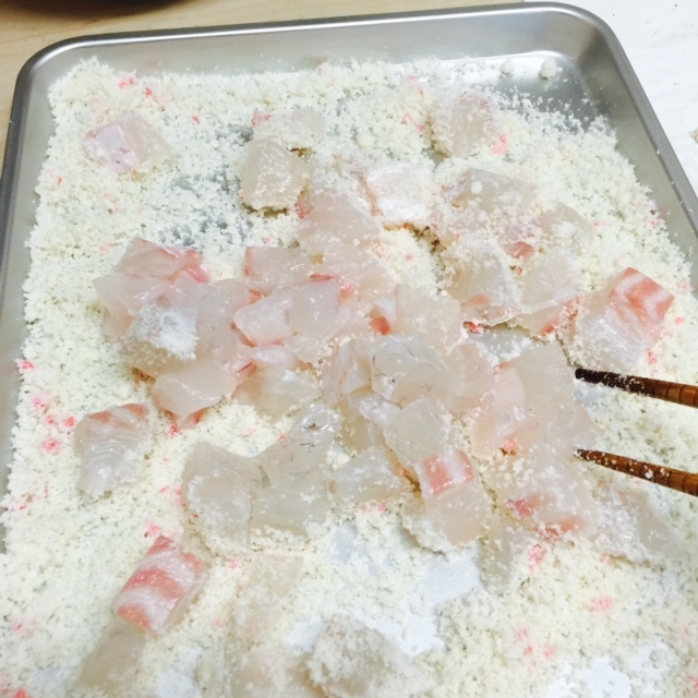 たいの卯の花和え 茶懐石 初歩の初歩練習会