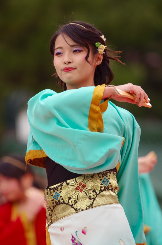 ２０１６京都さくらよさこい1日目その３（同志社大学よさこいサークルよさ朗その２）_a0009554_22344210.jpg