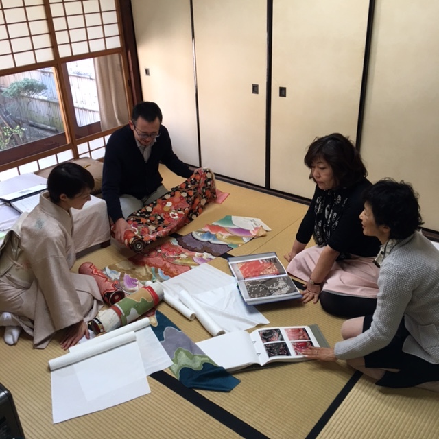 京友禅を仕立てに 林真理子 ブログ あれもこれも日記
