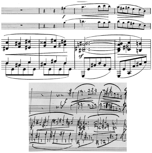 ブラームスのクラリネット三重奏曲の自筆譜との比較　第３楽章_e0081119_15262465.jpg