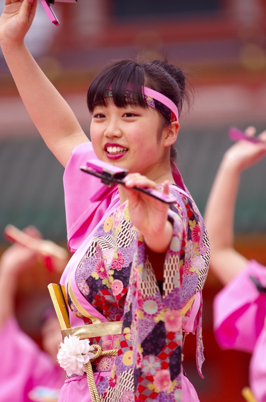 ２０１６京都さくらよさこい1日目その５（京都八木よさこい）_a0009554_2375959.jpg