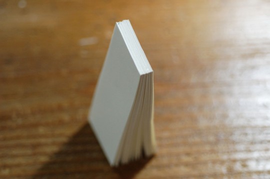メモ帳 ペリッとはがせる の作り方 暮らしをつくる Diy スプンク メモ帳 ペリッとはがせる の作り方 暮らしをつくる Diy スプンク