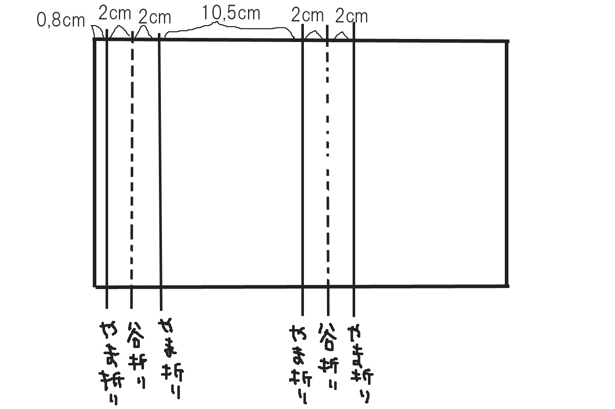 ラッピングペーパー、マチ付きペーパーバッグの作り方_c0224982_1620021.jpg
