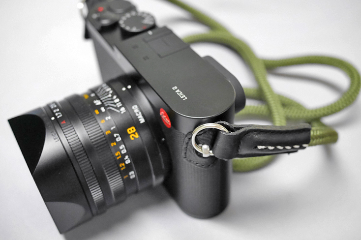 ライカ・バージン Leica Q (type116) ~ ストラップは帯締め ライカ・バージン Leica Q (type116) ~ ストラップは帯締め