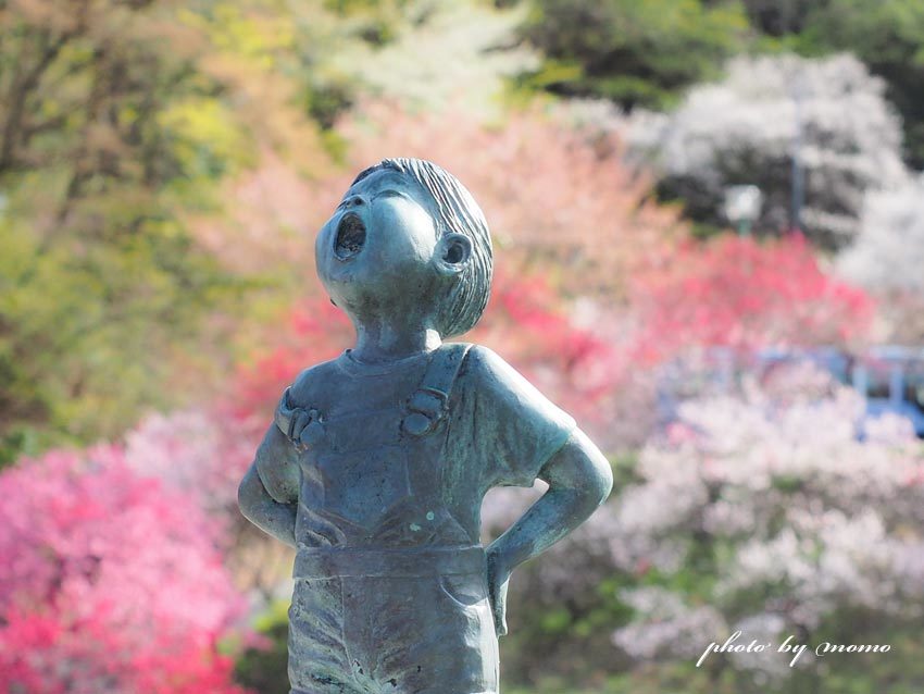 日本一の花桃の里　昼神温泉_e0243382_23193079.jpg