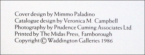 ミンモ・パラディーノの図録「Mimmo Paladino Etchings, woodcuts and linocuts 1983-86」（1986）_a0155815_19325564.jpg