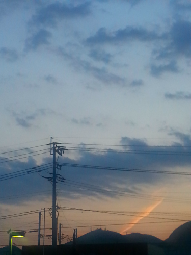 熊本地震５ 地震雲 もりじいの備忘録