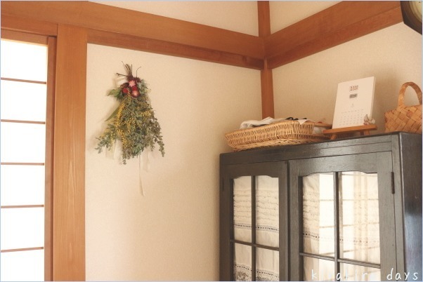 wreathを飾る♪_f0354014_14052654.jpg