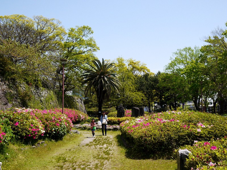 和歌山城つつじ園にて_b0093754_21281071.jpg