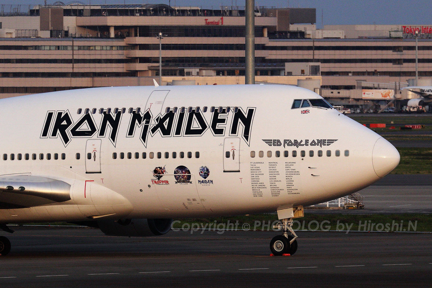  2016/4/20 Wed. 羽田空港 B747-400\"TF-AAK\" アイアンメイデン_b0183406_23352241.jpg