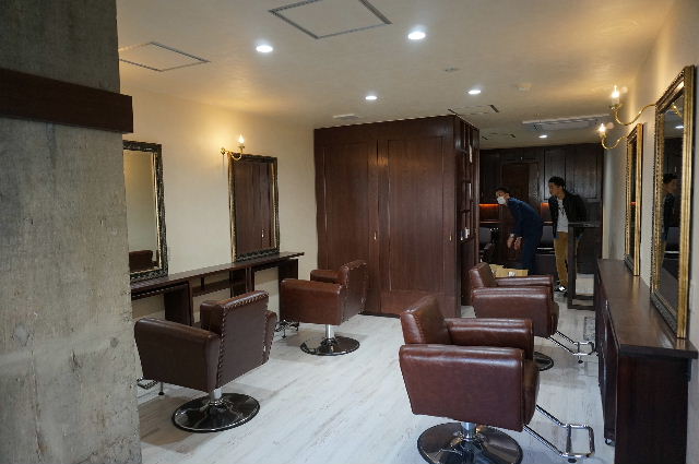 菜園 美容室美人様 完成写真です 岩井沢工務所の現場日記