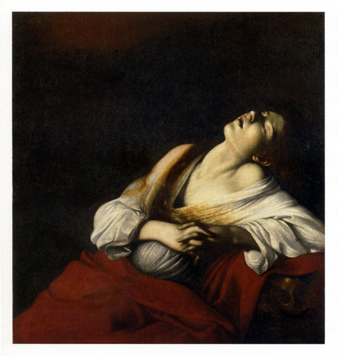 イタリアが誇る大画家カラヴァッジョ。作品に隠された、こころの叫びをたしかめたくて・・・。_e0120614_20124083.jpg