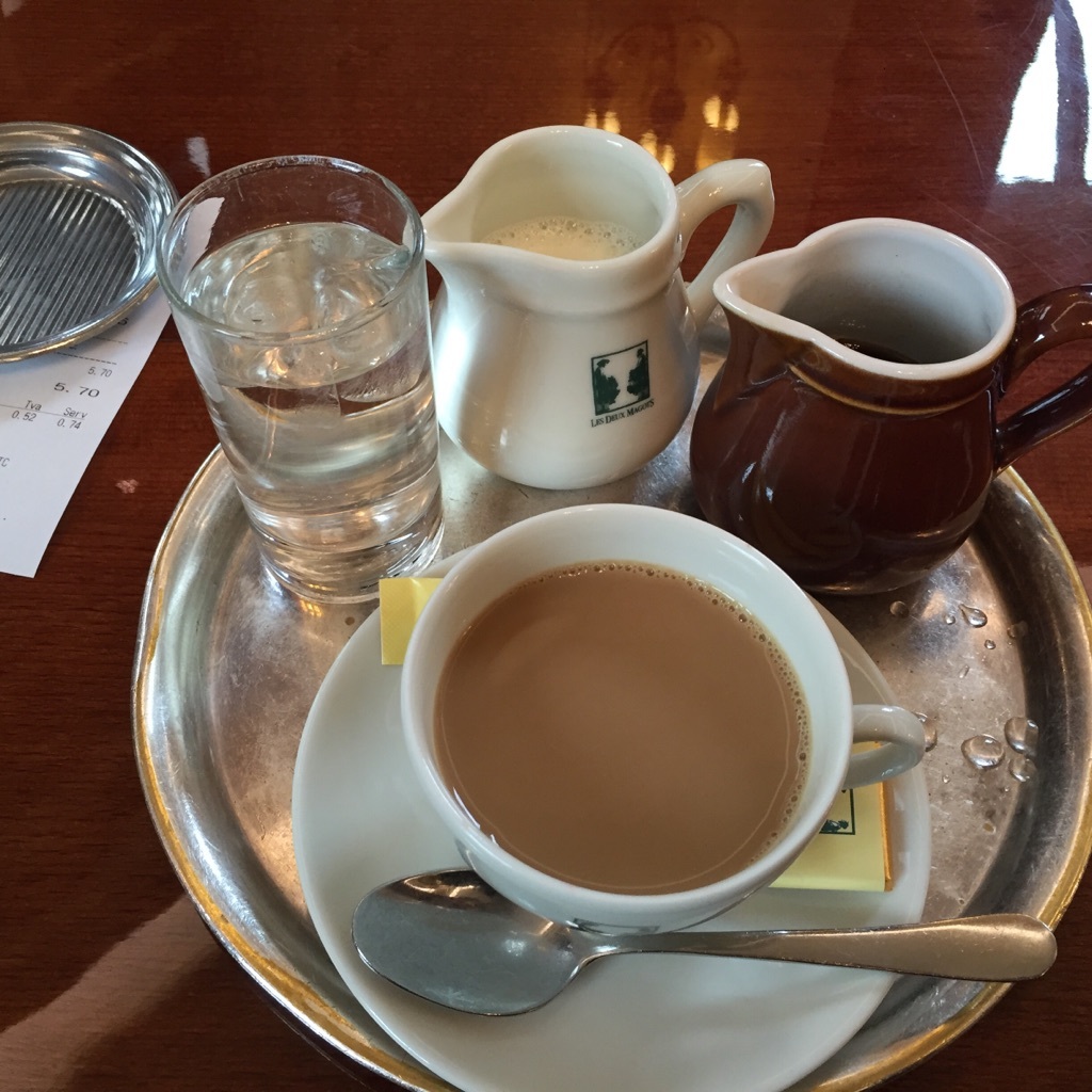 憧れのカフェ、LES　DEUX　MAGOTS_e0344611_20540562.jpg