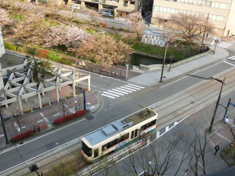 4/8～10、富山旅行②～富山市から舟川べりの桜_e0045768_2223047.jpg