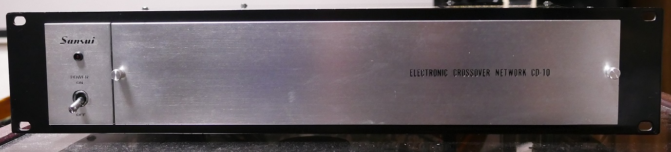 SANSUI チャンネルデバイダー CD-10 : Katyanのオーディオ SANSUI チャンネルデバイダー CD-10 : Katyanのオーディオ